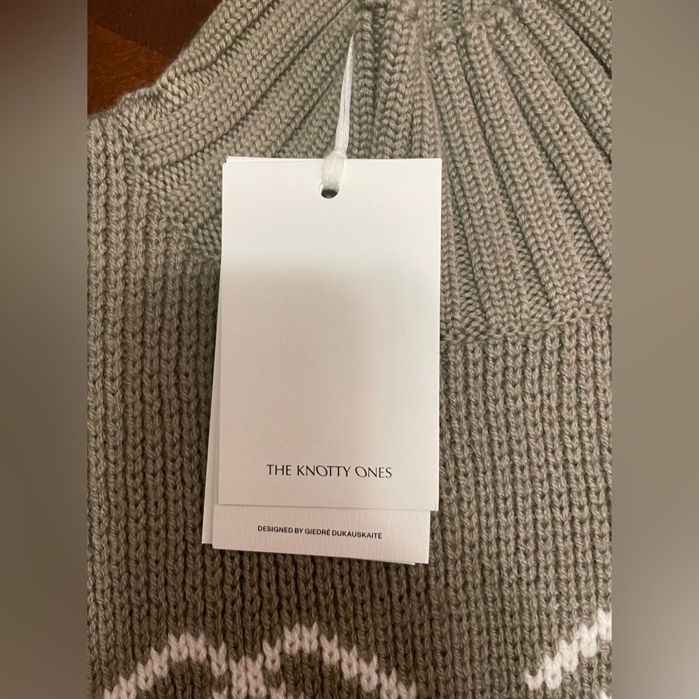 The Knotty Ones - NWT merino sweater - Picture 8 of 9